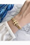 Women's Bracelet Letter Non-Tarnish Zircon Stone Special Plated Adjustable Bracelet - 2