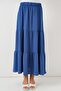Women's Ayrobin Long Skirt 8048 - Indigo - 4