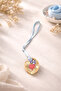 Handmade Walnut Evil Eye Heart Hanging Wall Ornament Rope Included 20 cm 1 Piece Decorative - 2