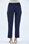 High-Waisted Straight-Leg Woven Pants with Belt for a Fitted Look - 6