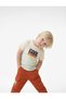 Printed Short Sleeve Crew Neck Cotton T-Shirt - 2