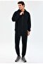 S2610014 m Essential Full Zip Hoodie Sweatshirt Men's Hooded Sweatshirt Black - 6