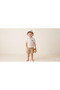 Safari Hat Shirt Muslin 3-Piece Set Leopard Printed Muslin Shirts