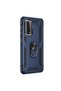 Huawei P Smart 2021 Tank Case with Ring Navy Blue