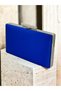 Cobalt Blue Color Satin Stone Case Women's Evening Dress Bag Evening Bag Engagement Wedding Bag - 2