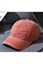 100% cotton washed unisex basic hat - 2