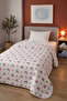 Four-Seasons Cotton Lu Single Quilted 160 X 230 cm Multi-Purpose Bedspread / Piqué
