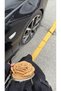 Vintage Metal Clip Design Rose Wicker Bag Shoulder Bag 20X20Cm Wicker Color - 6