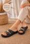 Women's Flat Heel Orthopedic Daily Slippers Comfortable Lightweight Stylish Massage Inside Young Mother Slippers - 3