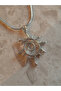 Silver Sun Necklace - 8