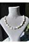 Pearl--Pink Quartz Necklace - 4