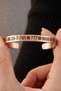 Angel Numbers Men Women Copper Bracelet Meaningful Spiritual Energy Laser Engraved - 4