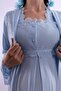 Cotton Maternity and Breastfeeding Set 4 Pieces Effortt - Blue - 8