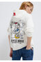 Minnie Mouse Printed Ecru Sweatshirt 1S10520-80194