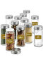 Gold Spice Jar Sticker Set - 4