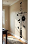 Street Lamp Living Room and Entrance Modern Wall Sticker Set