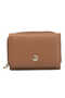 Tan Genuine Leather Women's Wallet - S1Cb00005798-B67 - 2