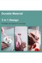 Portable Cutlery Set,4 Sets of Reusable Spoon,Fork,and Chopsticks for Travel and Picnic,4 Colors - 4
