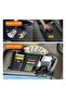 PU Leather Car Sun Visor Organizer,Multi-Functional Storage,Clear Vision,Black - 3