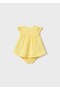 Newborn Girl Floral Printed Dress with Bow Detail