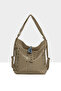Mink Women's Trok Detailed Casual Strap and Backpack Bag M000008730