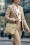 Genuine Leather, Handmade, Compartments, Internal and External Pockets, Wide Base, Tote Women's Shoulder Bag