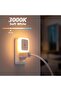 2 Pcs Night Light,Auto On/Off Motion Activation,Warm White - 4