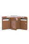 Tan Genuine Leather Women's Wallet - S1Cb00005798-B67 - 3