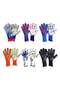 Soccer Goalkeeper Gloves,Premium Latex Strong Grip Full Finger Goalie Gloves,Breathable Mesh Design for Men Women and Youth - 5