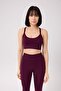 Women's Seamless Halter Neck Sports Bustier - 5