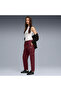 Short Woven Women's Burgundy Trousers - 3