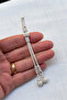 Silver Kazaziye Classic Model Two-Strand Rosary Tassel - Silver Color - 2