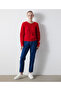 Back low-cut knitwear - 6