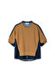Denim mix colorblock triko - 3