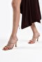 Women's Stoned Rose Heeled Slippers Ob0100K - 6