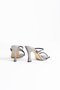 Platinum Stone Heeled Women's Slippers Tr20My04E - 6