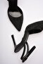 Elegant Stone Detailed Thin Heeled Ankle Strap Women's Shoes - 7