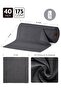 Multi-Purpose Roll Microfiber Cleaning Cloth 30X30 40 Sheets Dark Gray - 3