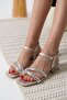 Gold Stone Women's Heeled Sandals Tr25My04C - 5