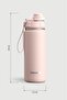 1 Hand Leak-Proof Leak-Proof Steel Thermos 500 ml Icy Pink St-222 - 6