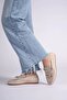 Women's Beige Suede Casual Shoes Tr19Ms03B - 4