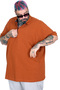 Mode XL Large Size Polo Zipper T-Shirt 25550 Tarcin - 2