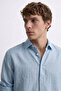 Comfortable Fit Cotton of Linen Shirts - 5