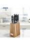 6-Piece Knife Set with Wooden Block Stainless Steel Kitchen Knives Set - 2