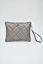 Lavita Portfolio & Clutch Bag with Removable Wrist Strap Gray 25 X 19 cm - 3