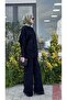 Bat Sleeve Trouser Suit Tk7017 - 3