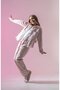 Girls' Festive Jacket Combination Set 3 Pieces (One Size, It Is Recommended to Go up a Size)