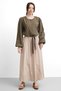 Molly Nelly Women's Tie-Up Balloon Sleeve Shirt - 5