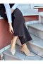 Beige Suede (Bow) Bow Detail Women's Stiletto - 6