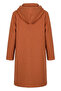 Hooded Buttoned Winter Hat 2251-01 Orange - 6